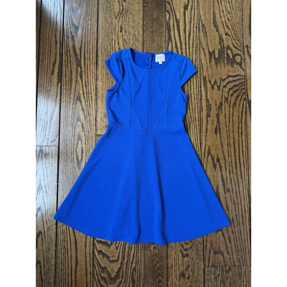 GB girls Other - GB Girls' Dress Size Large Royal Blue Cap Sleeve Knee Length